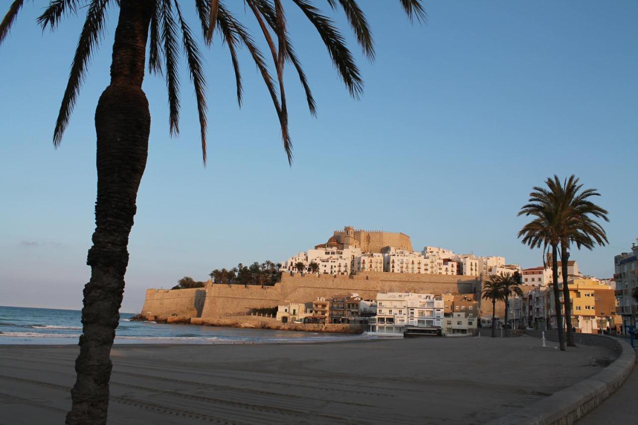 Benicarlo 4A2 Apartamento Con Amplia Terraza Y Vistas Al Mar, Wifi, Garaje Kültér fotó
