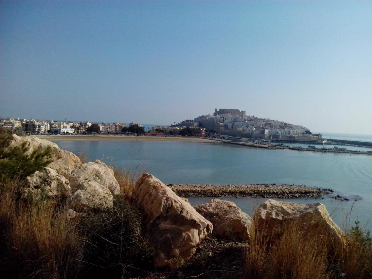 Benicarlo 4A2 Apartamento Con Amplia Terraza Y Vistas Al Mar, Wifi, Garaje Kültér fotó